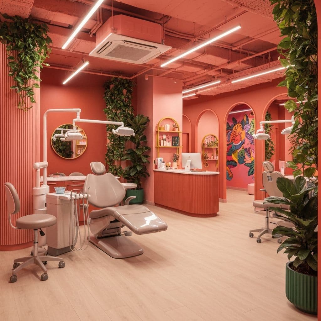 Modern dental clinic interior at Smile Dental Care
